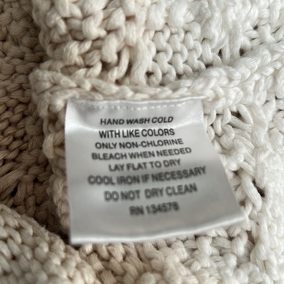 Vineyard Vines Cotton Cable Knit Fisherman Sweater size XXS - Picture 7 of 9